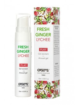 Gel Fresh Ginger Litchi Arousal Gel 15 ml.