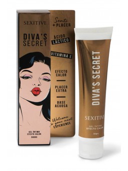 Gel
- ntimo DIVA.S SECRET - EFECTO CALOR- 30 gr.