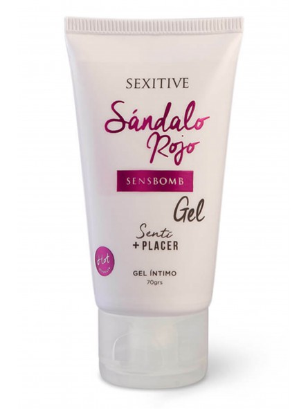 Gel Sens Bomb Sandalo Rojo 70 gr - Intensificador de Placer