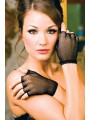 GUANTES CORTOS NEGRO RED