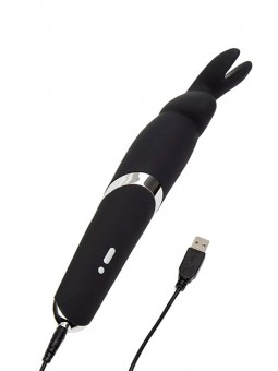 Happy Rabbit Wand Vibrator Black
