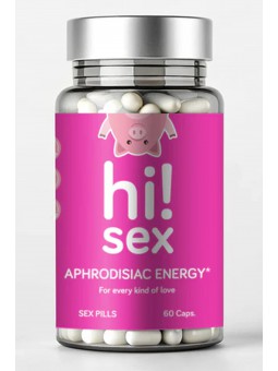 Hi!Sex Aphrodisiac Energy - Bote con 60 c?psulas