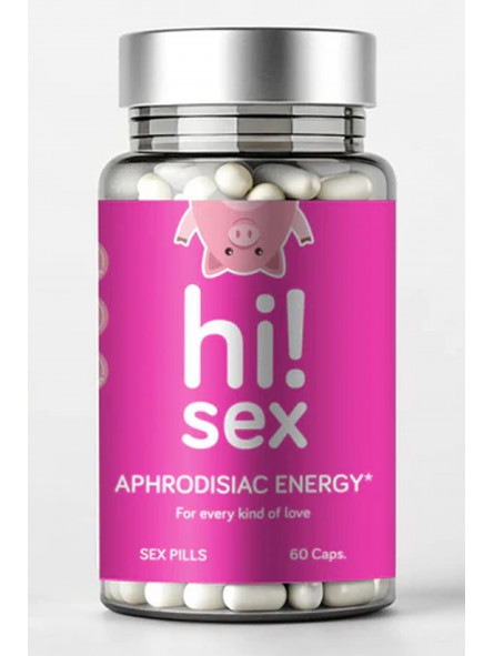 Hi!Sex Aphrodisiac Energy - Bote con 60 c?psulas