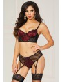2Pc Bra Set Black