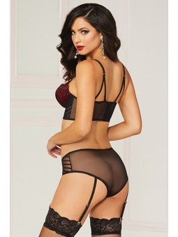 2Pc Bra Set Black