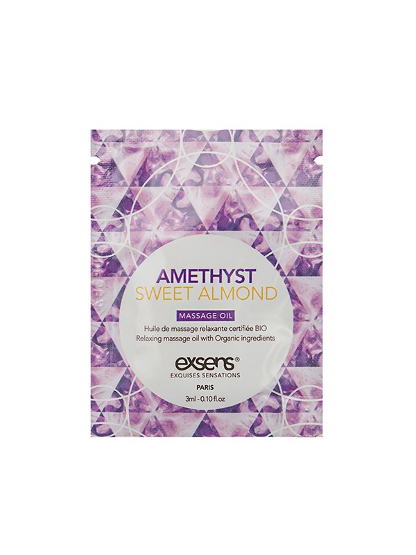 Amethyst Sweet Almond Massage Oil 3 ml.