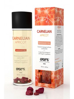 Invigorating Carnelian Apricot Massage Oil 100 ml.