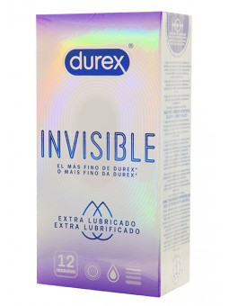 Invisible Extra Lubricado 12 Uds.