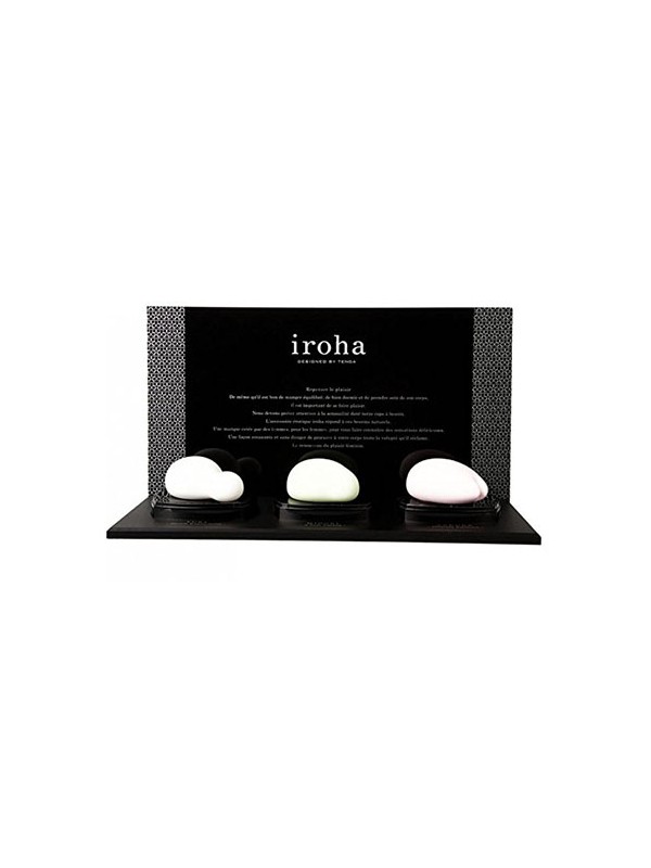 IROHA SHELF DISPLAY + 3 MUESTRAS CARGADOR
