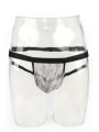JOCK MESH SKULL WHITE S/M