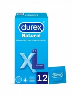 DUREX NATURAL XL 12 UDS