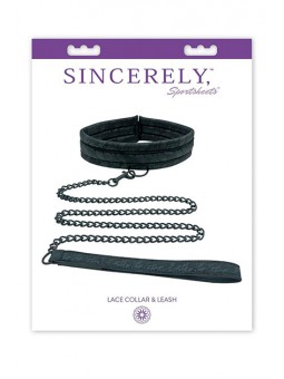 Lace Collar and Leash
