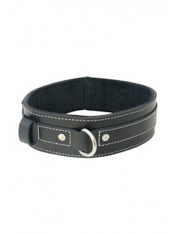 Lined Leather Collar