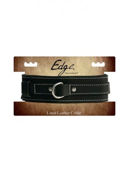 Lined Leather Collar