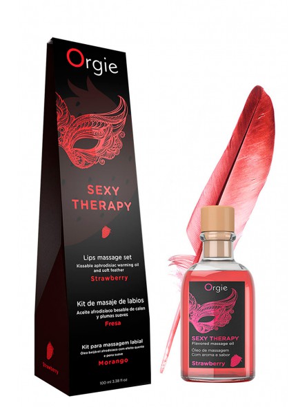 Lips Massage Kit Strawberry
