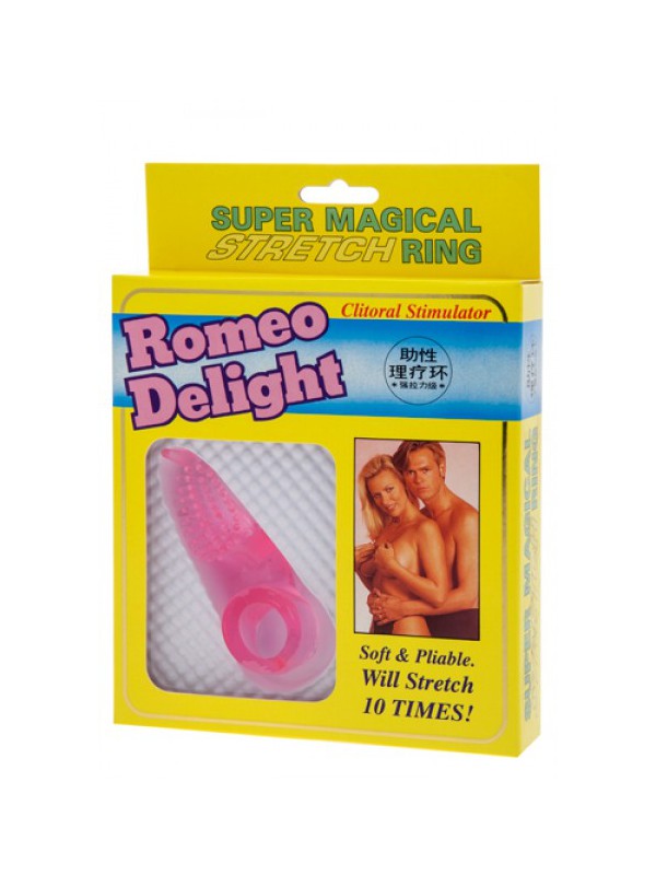 ANILLA ESTIMULADORA ROSA ROMEO DELIGHT