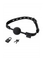 Locking Lace Silicone Ball Gag