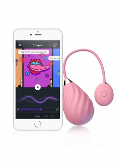 MAGIC MOTION MAGIC SUNDAE APP CONTROLLED LOVE EGG - PINK