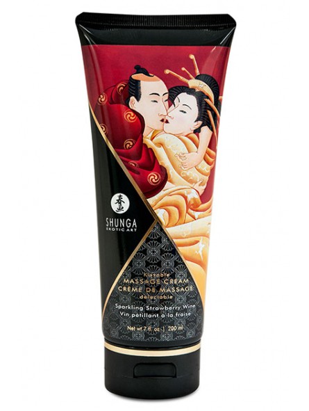 MASSAGE CREAM - SPARKLING STRAWBERRY WINE TESTER 60 ML