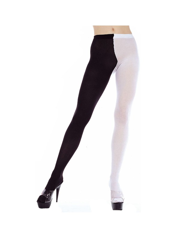 MEDIAS XXL OPACAS BL/NEGRO