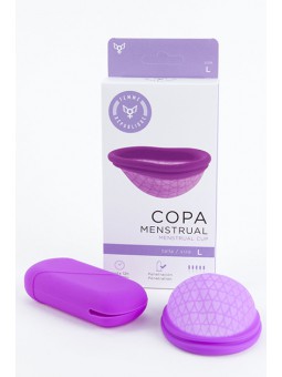 Menstrual Cup Size L - Purple