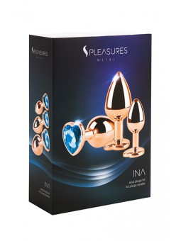 Metal INA light blue