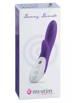 MYSTIM DANNY DIVIDO VIBRATOR, DEEP PURPLE