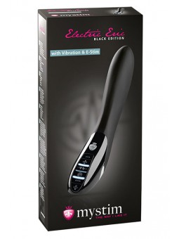 Mystim Electric Eric eStim Vibrator, Black Edition