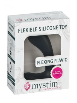 MYSTIM FLEXING FLAVIO - WITH E-STIM - BLACK