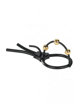 MYSTIM PEARLY PETE - CORONA STRAP WITH GOLDEN BALLS
