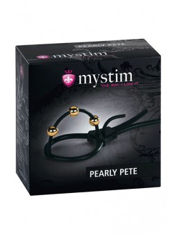 MYSTIM PEARLY PETE - CORONA STRAP WITH GOLDEN BALLS