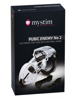 Mystim Pubic Enemy No 2 - Cock Cage