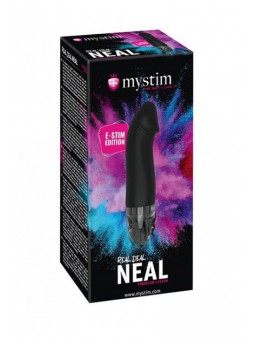 Mystim Real Deal Neal eStimVibrator, Black