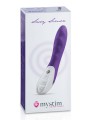 MYSTIM SASSY SIMON VIBRATOR, DEEP PURPLE