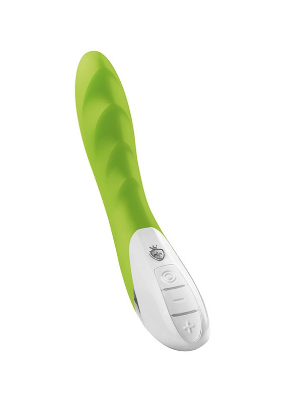 MYSTIM SASSY SIMON VIBRATOR, LUSTY LIME