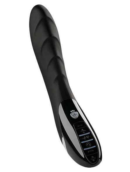 Mystim Sizzling Simon eStim Vibrator, Black Edition