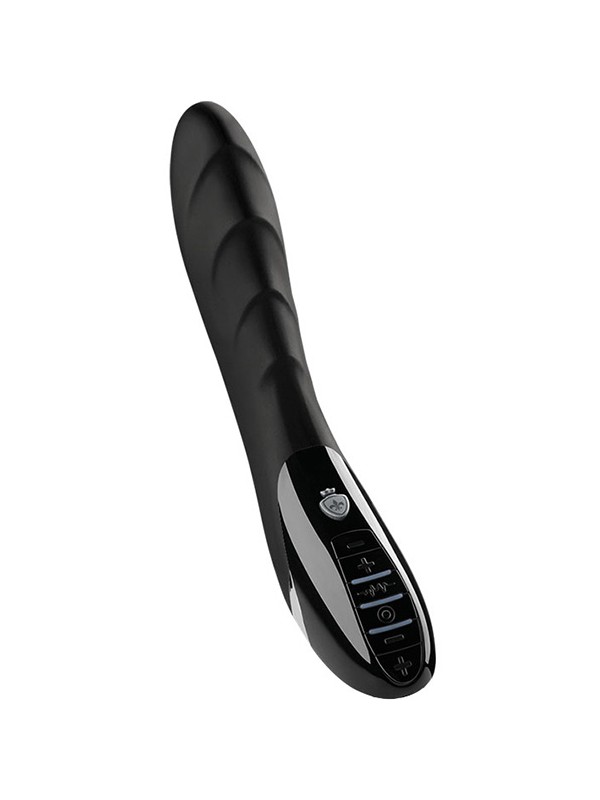 Mystim Sizzling Simon eStim Vibrator, Black Edition