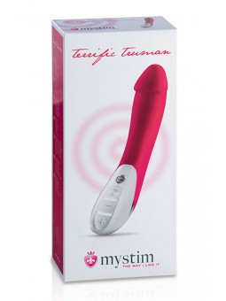 MYSTIM TERRIFIC TRUMAN VIBRATOR, NAUGHTY PINK