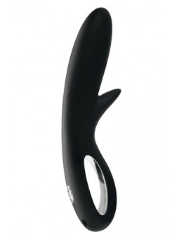 MYSTIM TINGLY TIMMY E-STIM DILDO, SEXY BLACK