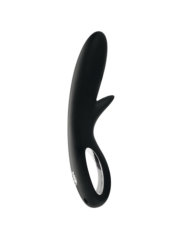 MYSTIM TINGLY TIMMY E-STIM DILDO, SEXY BLACK