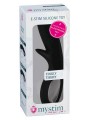 MYSTIM TINGLY TIMMY E-STIM DILDO, SEXY BLACK