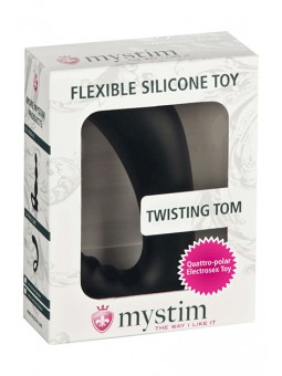 MYSTIM TWISTING TOM - WITH E-STIM - BLACK