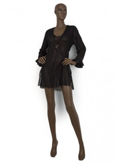 NIGHT SHIRT NEGRO M
