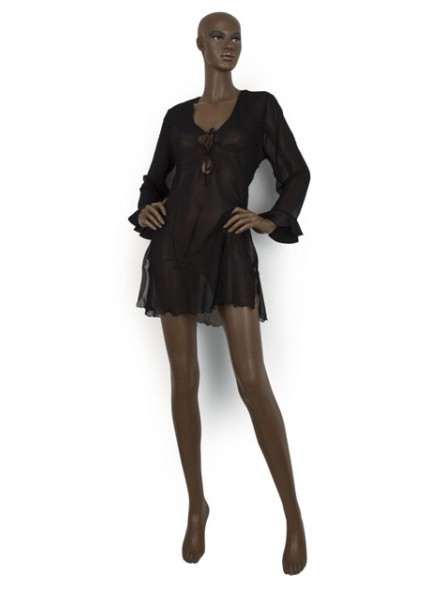 NIGHT SHIRT NEGRO M