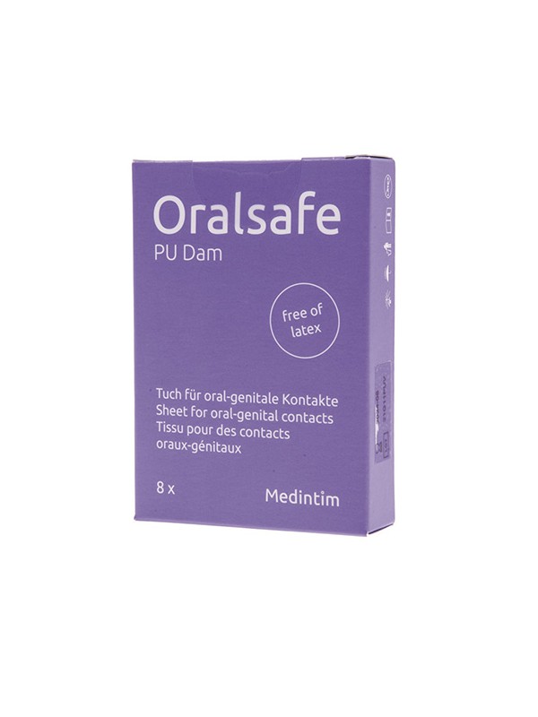 ORAL SAFE DAM VAINILLA 8 UDS