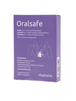 ORAL SAFE DAM VAINILLA 8 UDS
