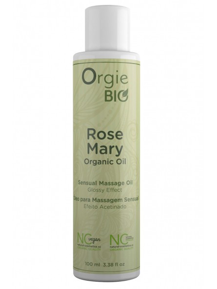 Orgie Bio Rosemary Organic Oil 100ml Disk Top