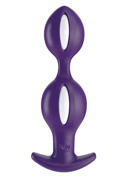 B Balls Duo White | Dark Violet