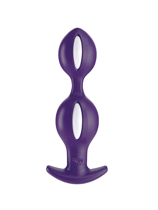 B Balls Duo White | Dark Violet