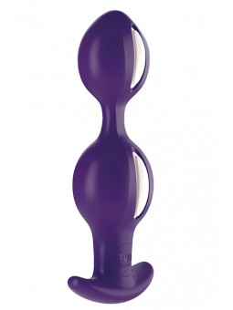 B Balls Duo White | Dark Violet